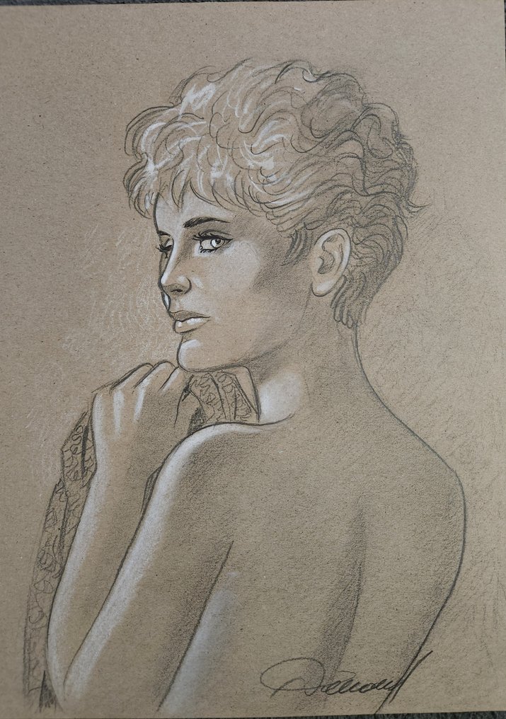 Renaud - 1 Original colour drawing - Jessica Blandy #1.0