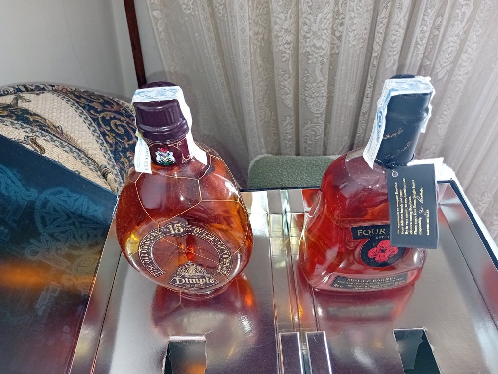 Dimple 15yo + Four Roses 1995 Single Barrel - 70cl - 2 bottles #4.3