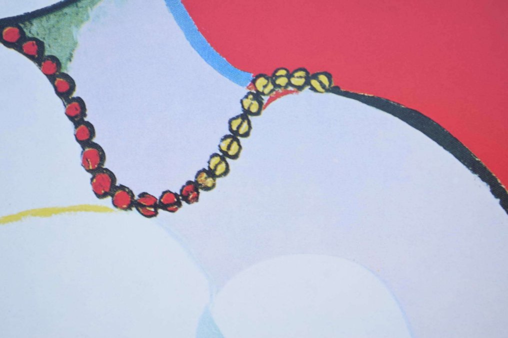 Pablo Picasso (after) - THE DREAM - lithographic print - Year 2002 - SIAE Authorization #3.2