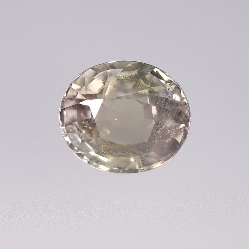1 pcs 绿色, 粉色, 双色 蓝宝石 - 3.53 ct - 亚洲宝石科学院(AIGS) #2.1