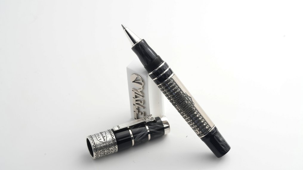 Marlen - Palazzo Reale (dedicata alla Reggia di Caserta) L.E. di 600 esemplari in argento e celluloide - 滾珠筆 #1.0