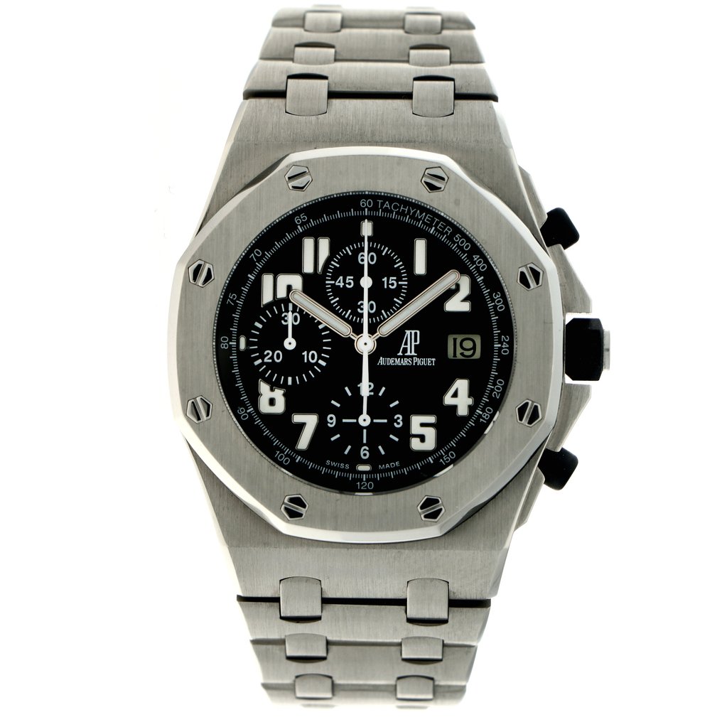 Audemars Piguet - Royal Oak Offshore Chronograph - 25721ST.OO.1000ST.08.A - Uomo - 2012 #1.0