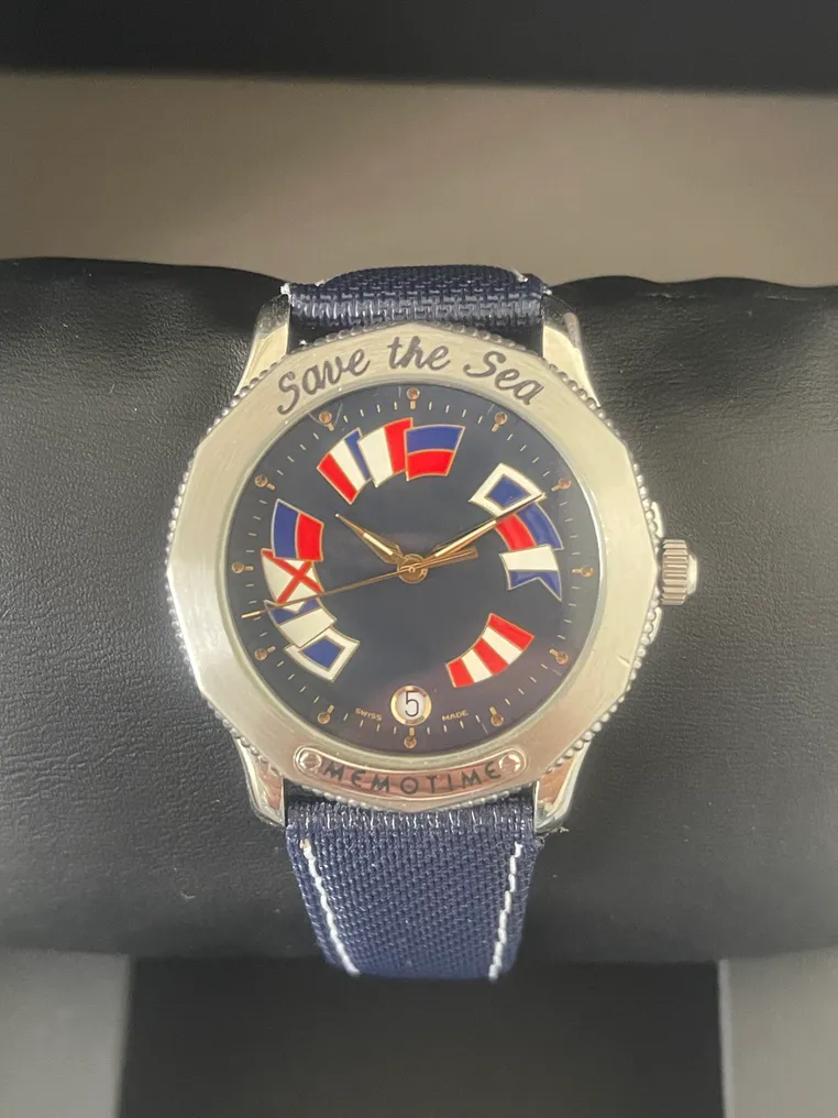 Save The Sea Quartz by Memotime Design Corum - Save The Sea Quartz Grand Modèle - Unisex - 1985 #1.0