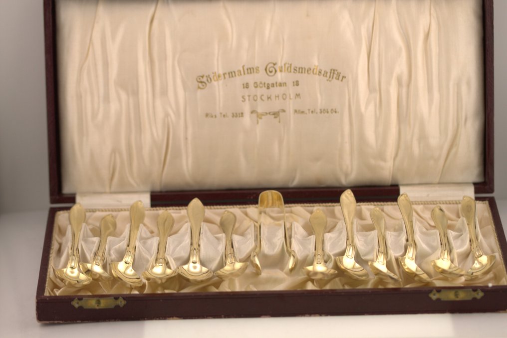 GAB - Lingură de ceai (13) - .830 argint #3.2