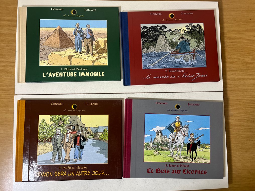 Blake & Mortimer / Johan et Pirlouit / diverses séries - Le Dernier chapitre T1 à T4 - 4xC - 4 Album - EO - 1998/1999 #1.0