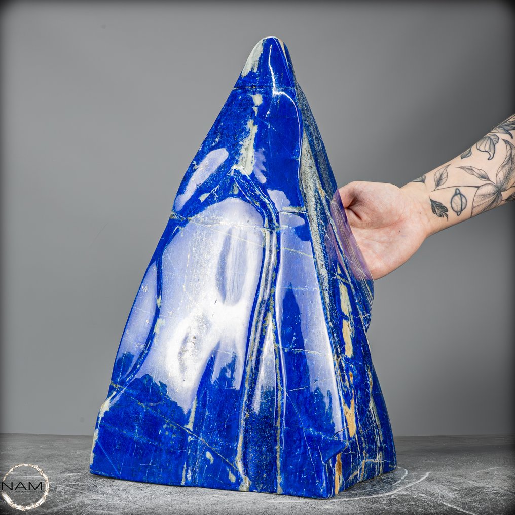 天然皇蓝色拉长石自由形状，15.5公斤 自然的杰作- 15530.77 g #1.0