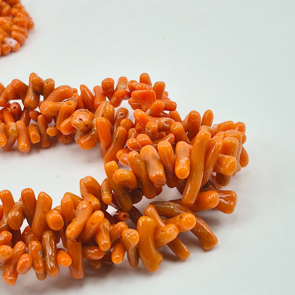 Corallo di sangue - Argento - Collana - CORALLO SCIACCA #4.3