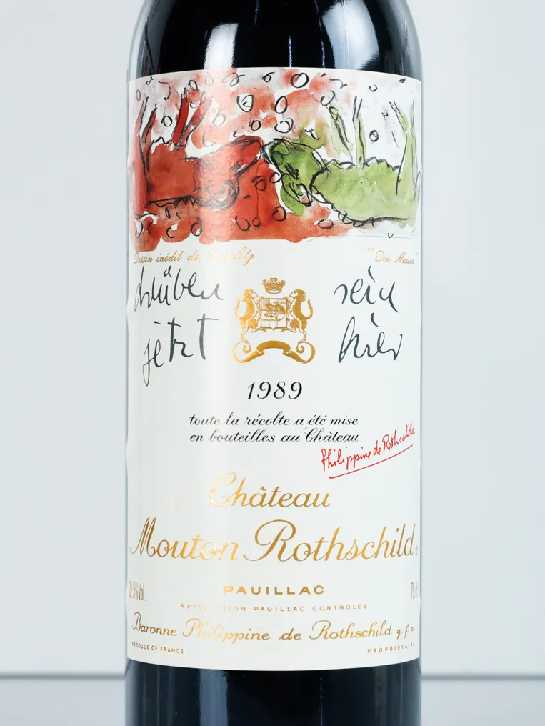 1989 Château Mouton Rothschild - Pauillac 1er Grand Cru Classé - 1 Bottle (0.75L) #3.2