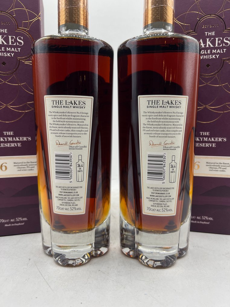 Lakes The Whiskymaker's Reserve No. 6  - 70cl - 2 pullojen #2.1