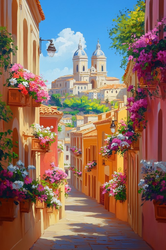 Iconica - Charming Italian Alley · XXL #1.0