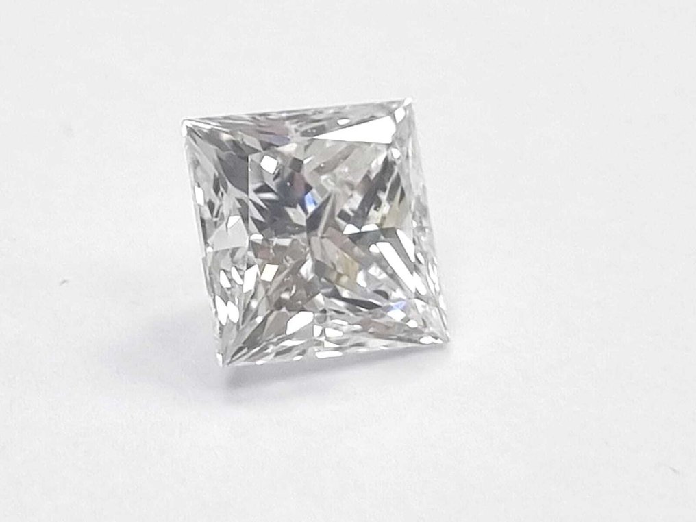 1 pcs 钻石  (天然)  - 1.50 ct - 方形 - D (无色) - SI2 微内含二级 - 美国宝石研究院（GIA） #2.1