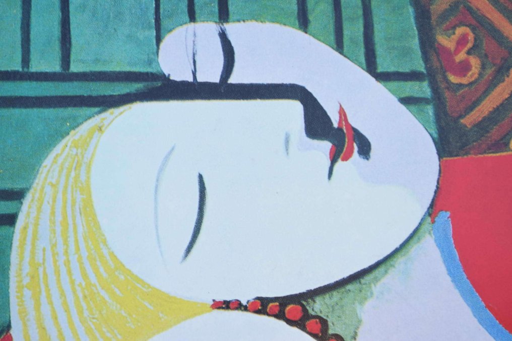 Pablo Picasso (after) - THE DREAM - lithographic print - Year 2002 - SIAE Authorization #2.1