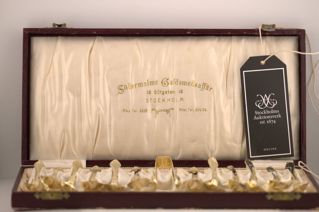 GAB - Lingură de ceai (13) - .830 argint #4.3