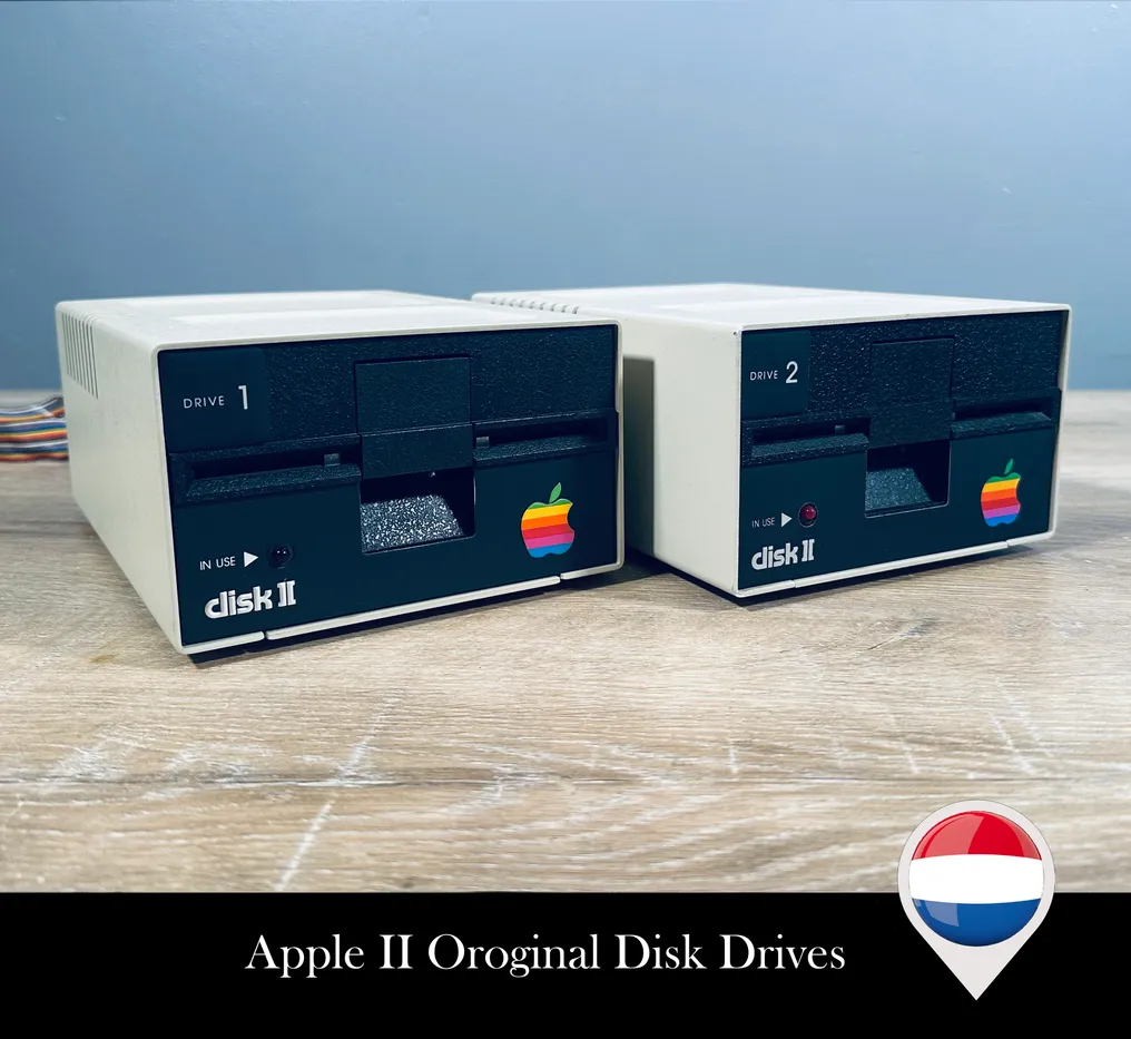 Apple Macintosh IIe Complete + Apple Monitor II + Apple II Original Disks + Apple Diskware Original NEW Software + A - Computador - Com caixa de substituição #3.2