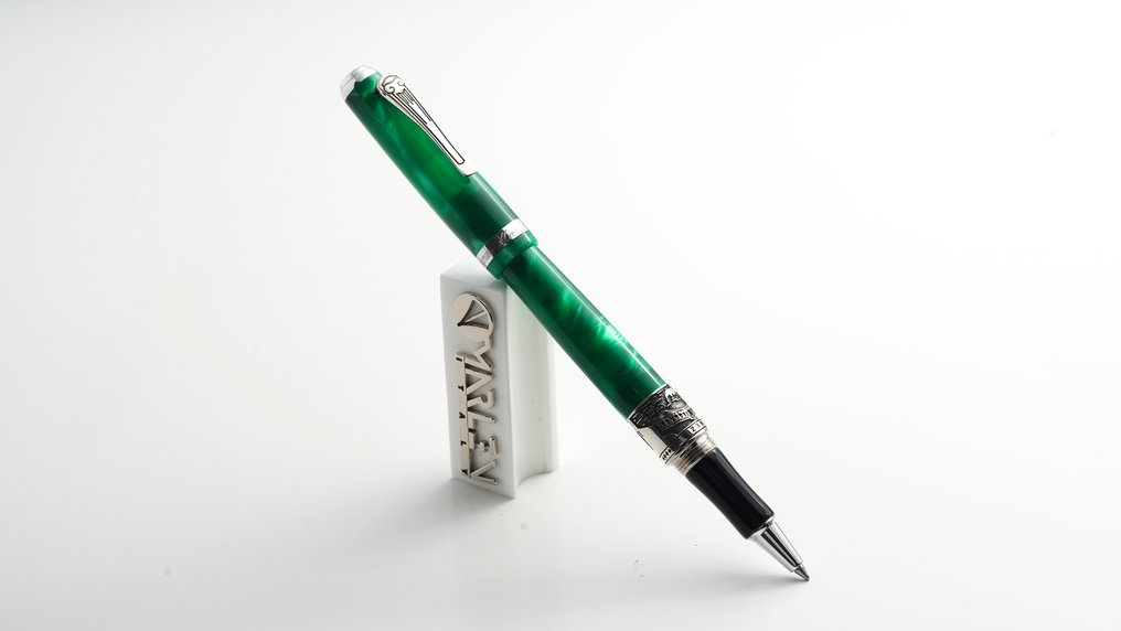 Marlen - Antiche Città Italiane: Venezia Slim - Edizione Speciale in Resina e Argento - Rollerball-Stift #3.2