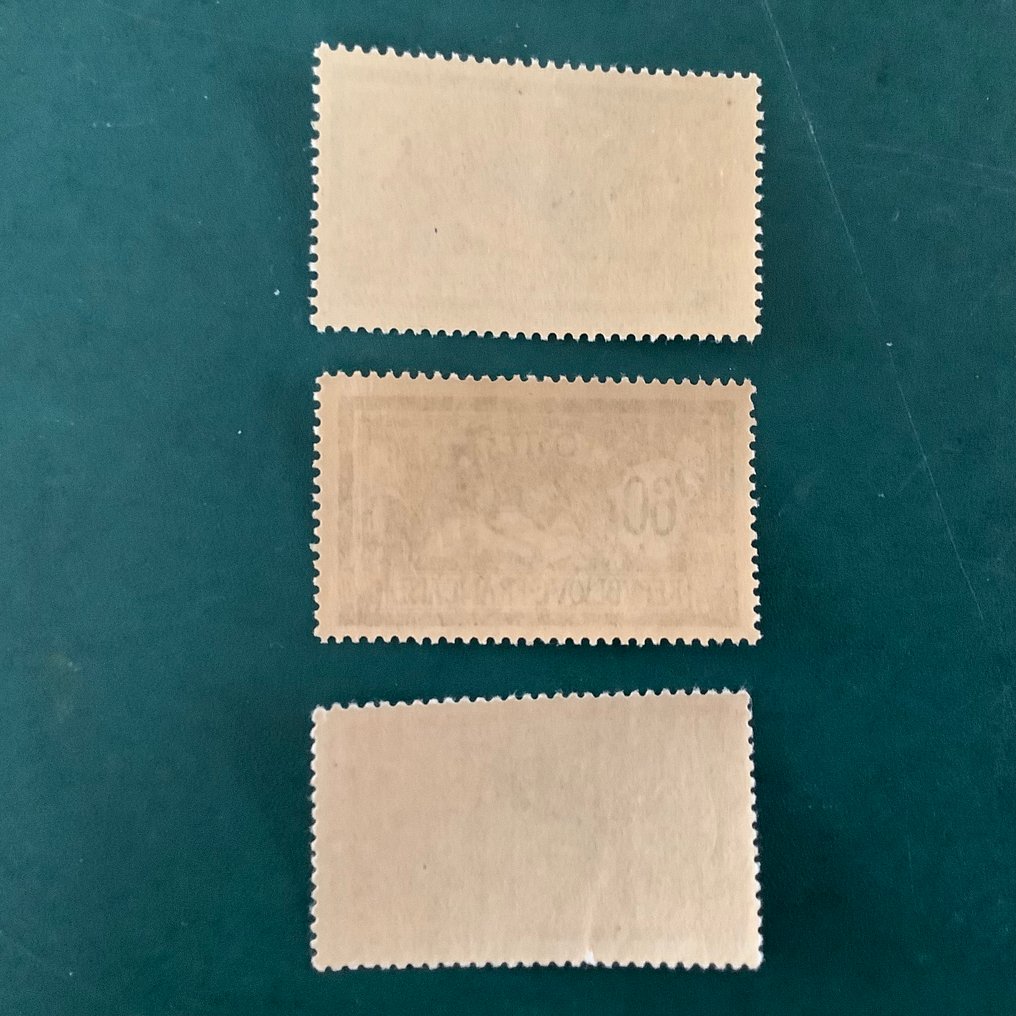 Francja 1907 - Merson - Yvert 143/145 #2.1