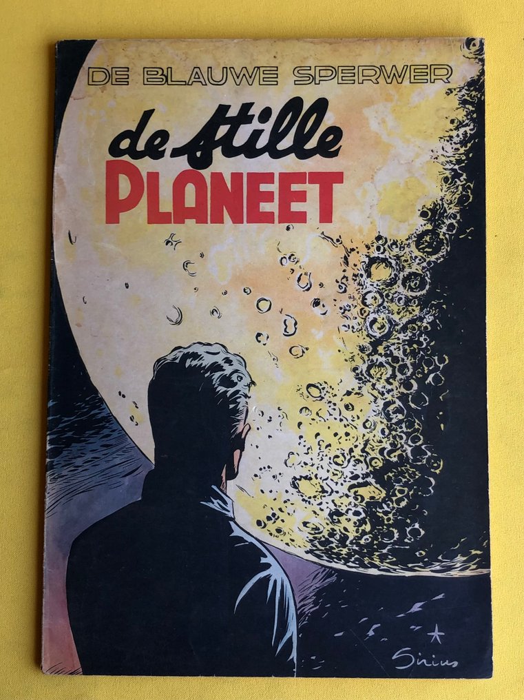 De Blauwe Sperwer 7 - De stille planeet - 1 Album - 第一版 - 1954 #1.0