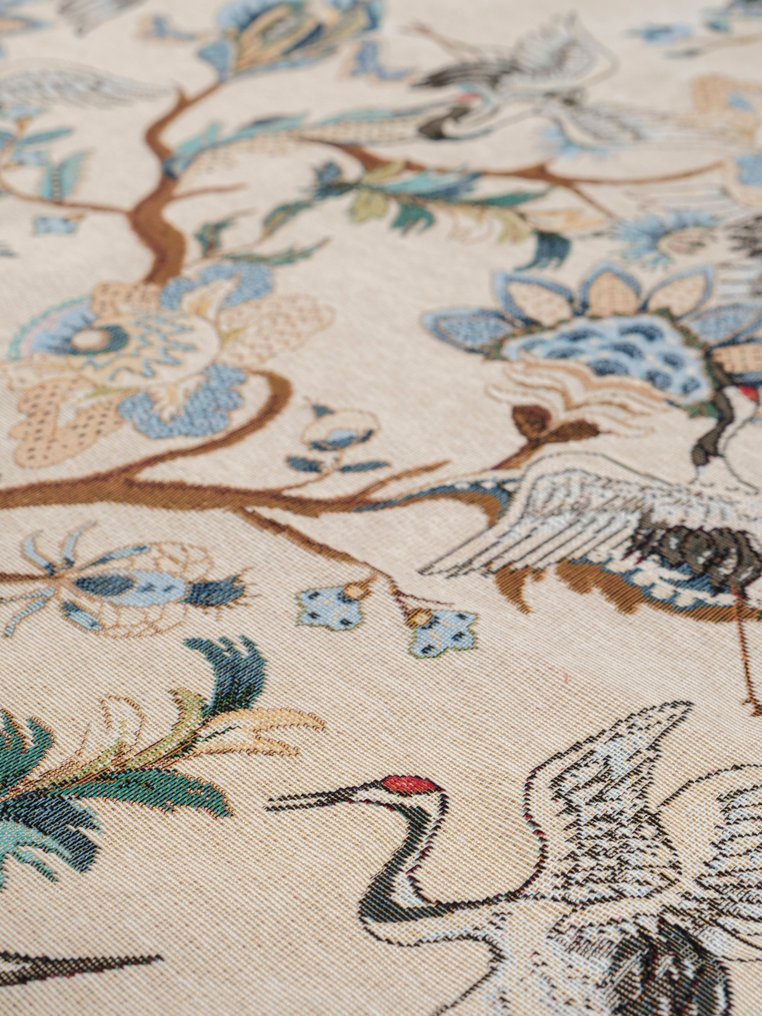 Χελώνες σε άνθιση - Premium Gobelin Jacquard - Ύφασμα ταπετσαρίας  - 5 m - 1.4 m #4.3