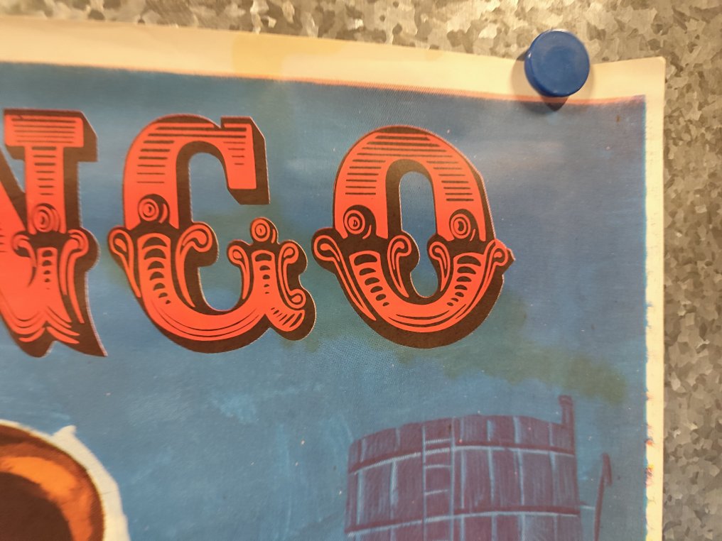 Django - Franco Nero - Poster original Reestreno años 70 #3.2