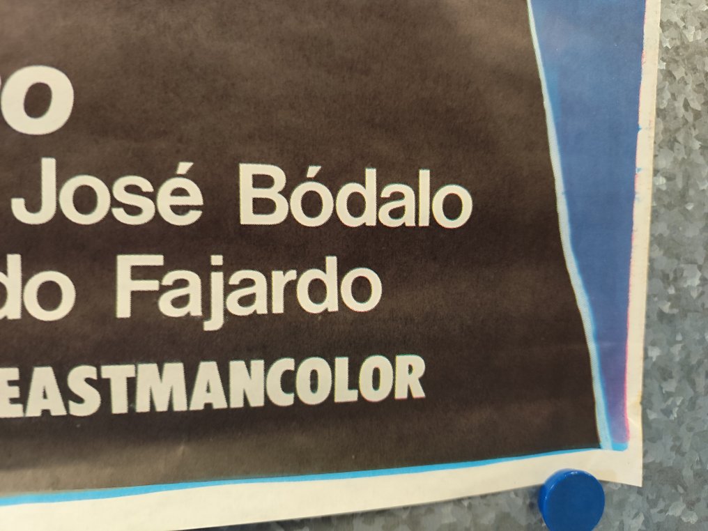 Django - Franco Nero - Poster original Reestreno años 70 #4.3