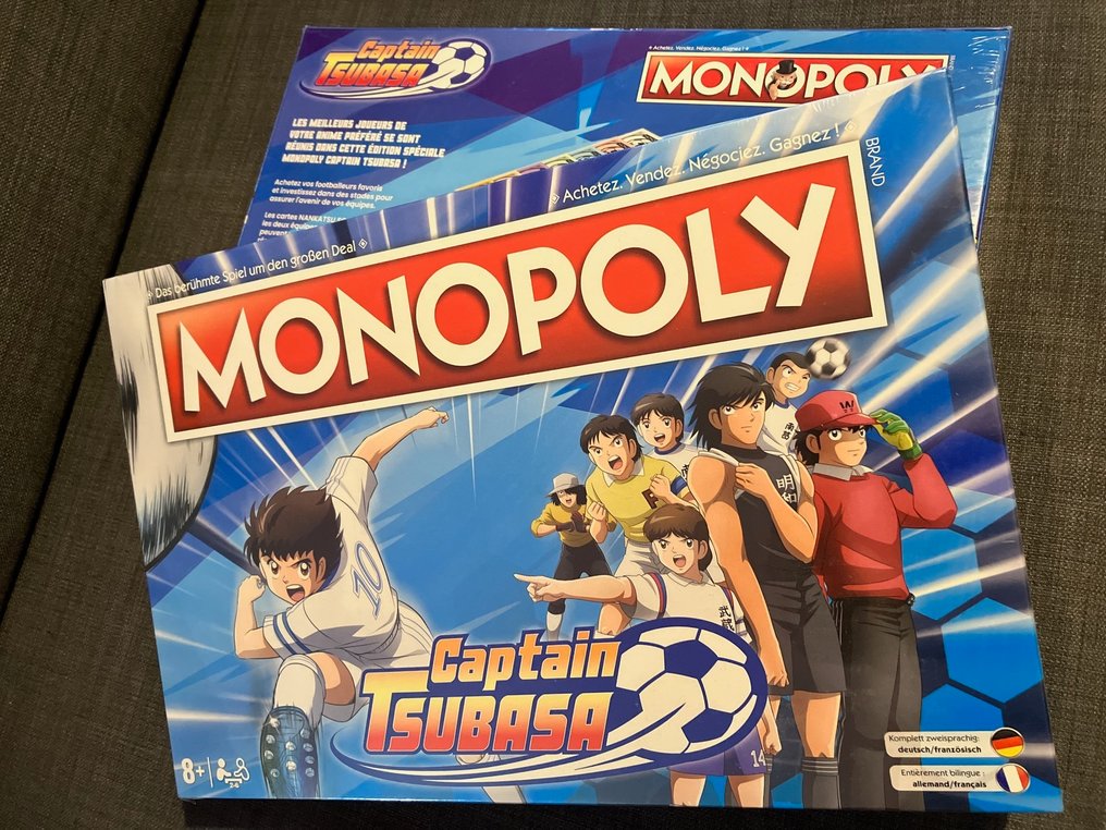 Brettspiel - Hasbro 2x Monopoly Captain TSUBASA #1.0