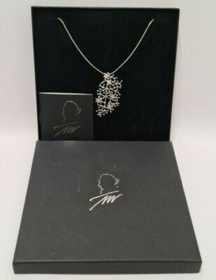 Senza Prezzo di Riserva - Tapio Wirkkala - Collana - Tähtitaivas Argento Zircone #2.1