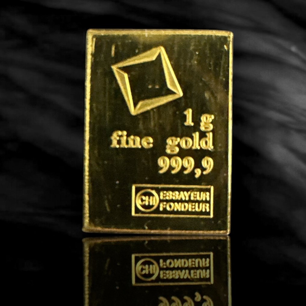 1 gram - Goud .999 - Valcambi, Switzerland (Zonder Minimumprijs) #1.0