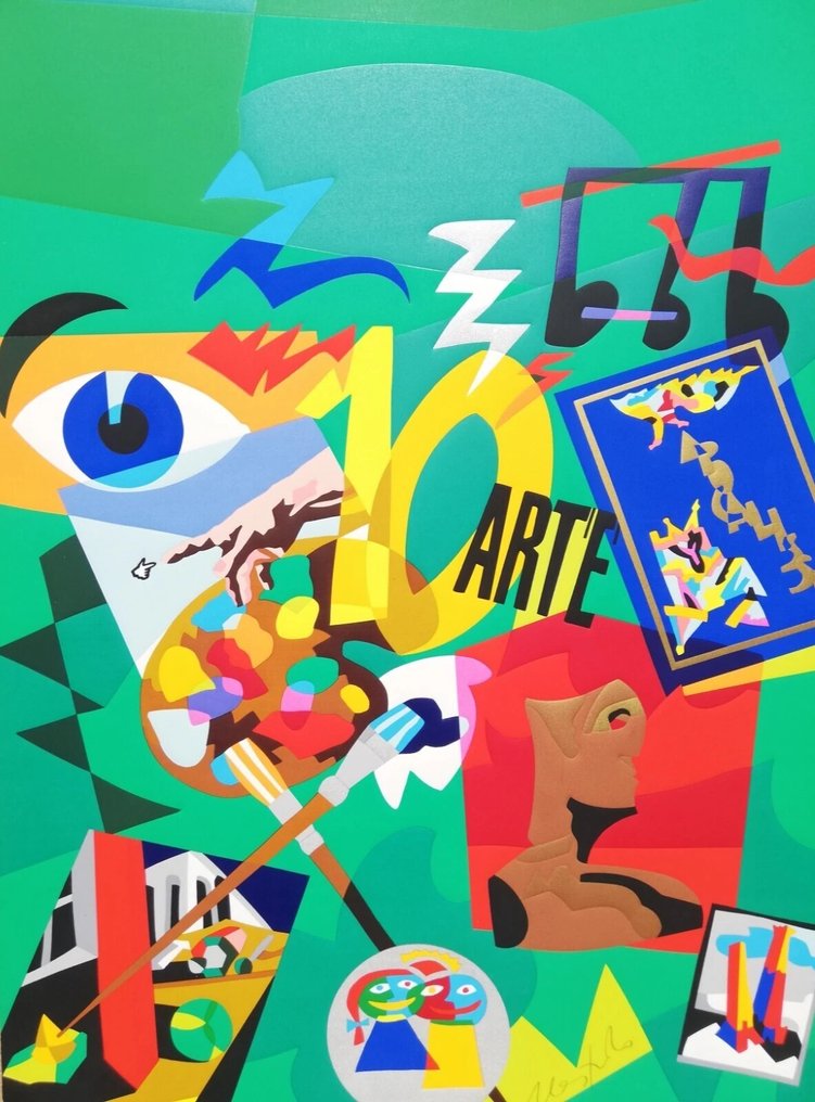 Ugo Nespolo (1941) - Senza Titolo #1.0