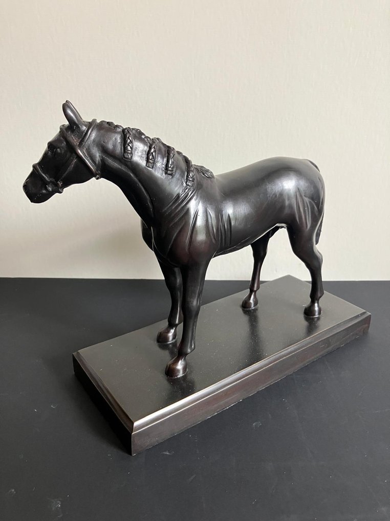 G&C Interiors - Statue - Engelse stijl paard - Bronse #1.0