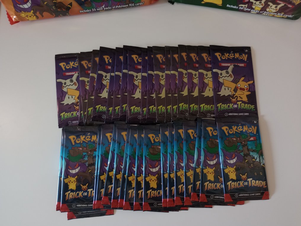 Pokémon - 40 Booster pack - Trick or Trade. - Scarlet & Violet #1.0