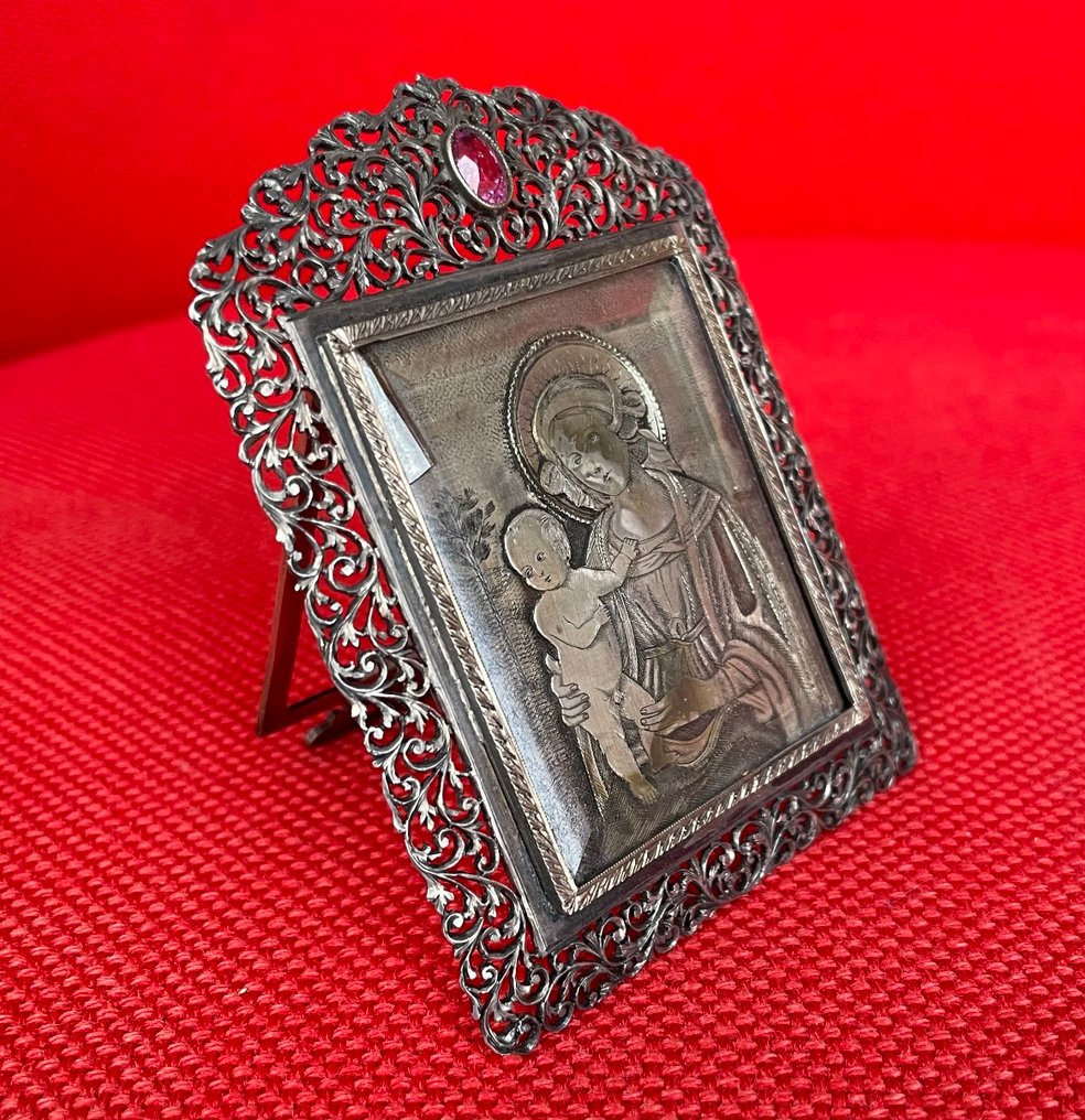  Moederfiguur - .925 zilver - 1940-1950  #3.2