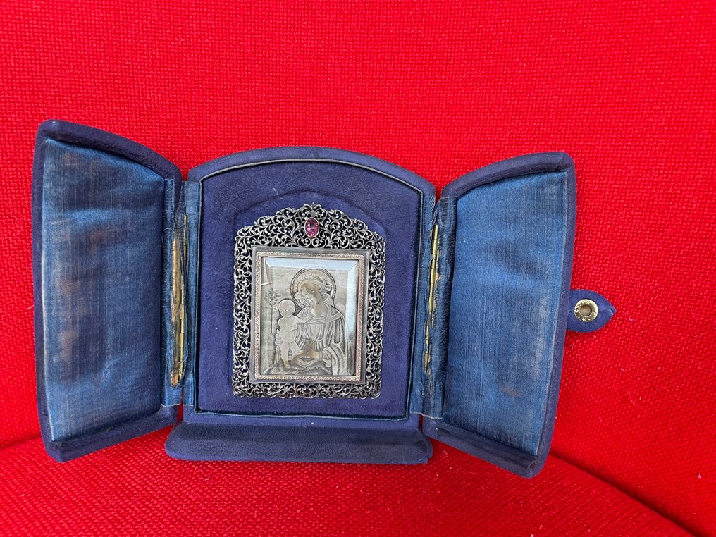  Moederfiguur - .925 zilver - 1940-1950  #2.1