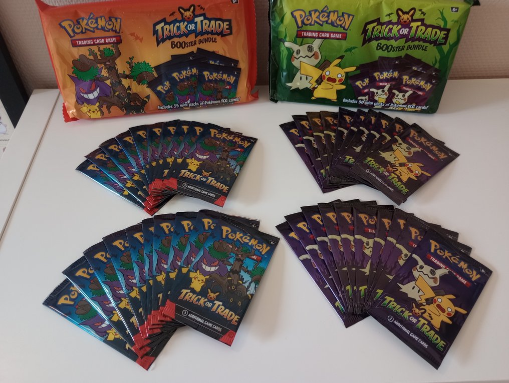 Pokémon - 40 Booster pack - Trick or Trade. - Scarlet & Violet #1.0