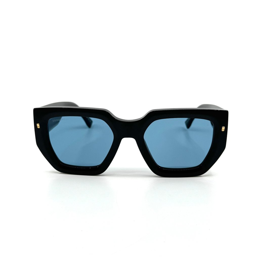 Dsquared2 - *NEW* - Black Acetate - Blue Lenses - Solbriller #2.1