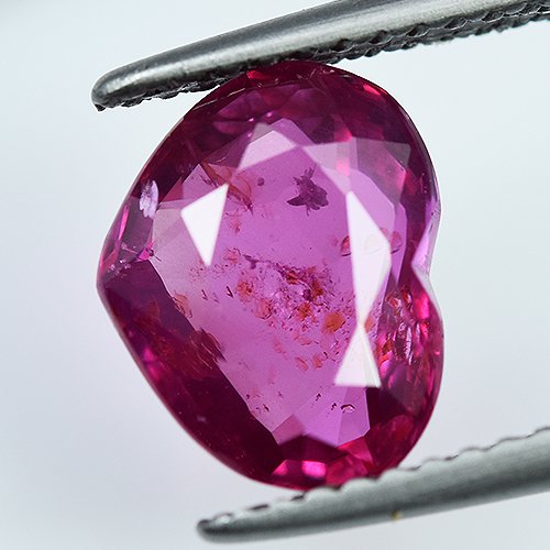 1 pcs  红色, 粉色 红宝石  - 3.03 ct - 亚洲宝石科学院（AIGS） - 鲜明的红粉色 #1.0