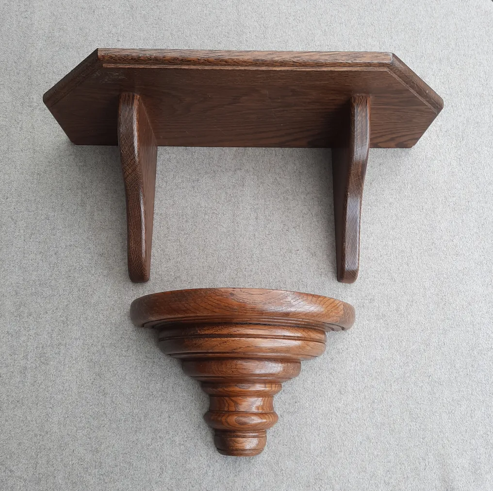 Shelf (2) - Oak - wand console, wall socket #2.1