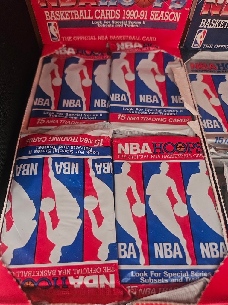1990/91 NBA Hoops Michael Jordan, Magic Johnson, ... 原版, Series 2 - 10 Pack - 优秀（EX） #2.1