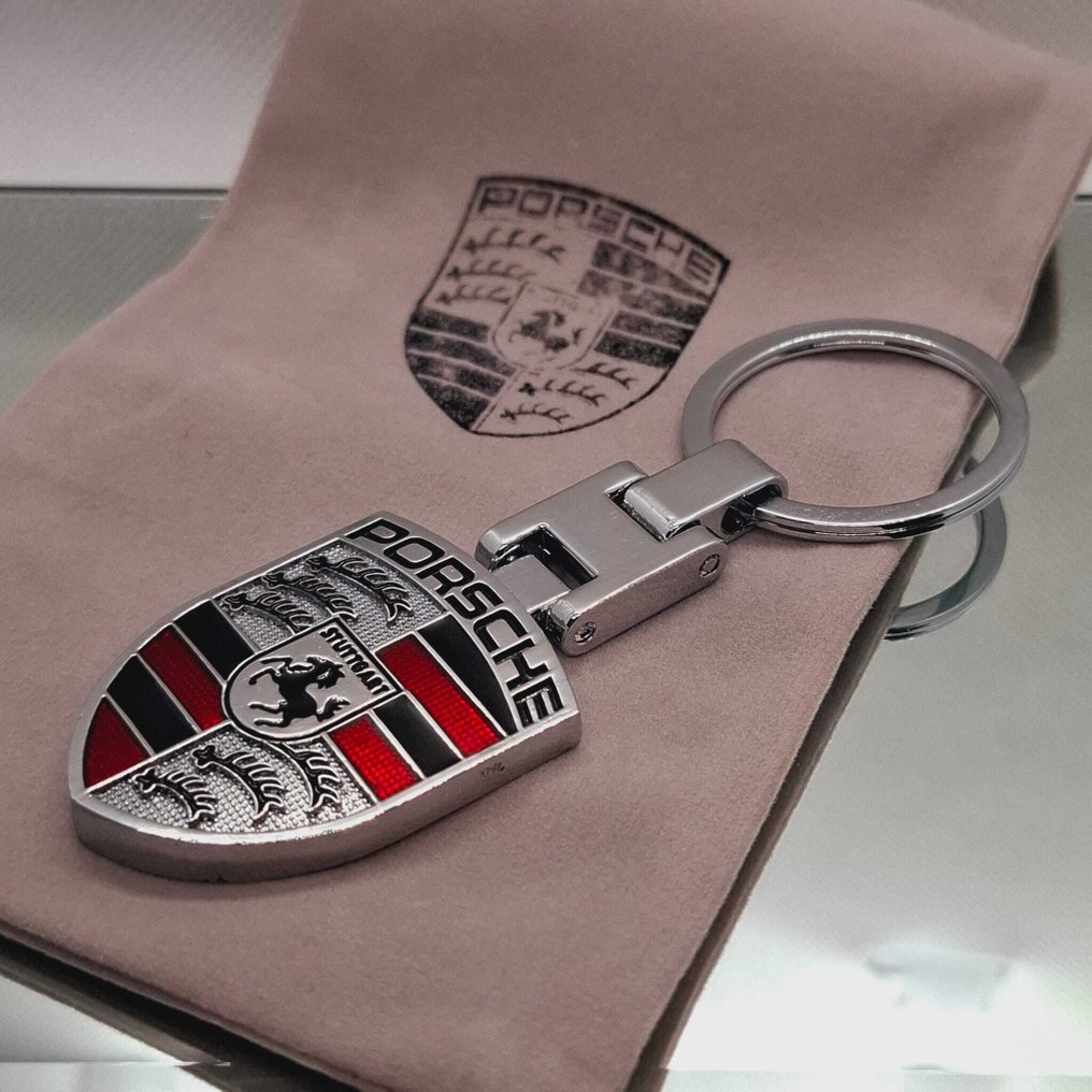 鎖匙扣 - 保时捷。18K镀金 #1.0