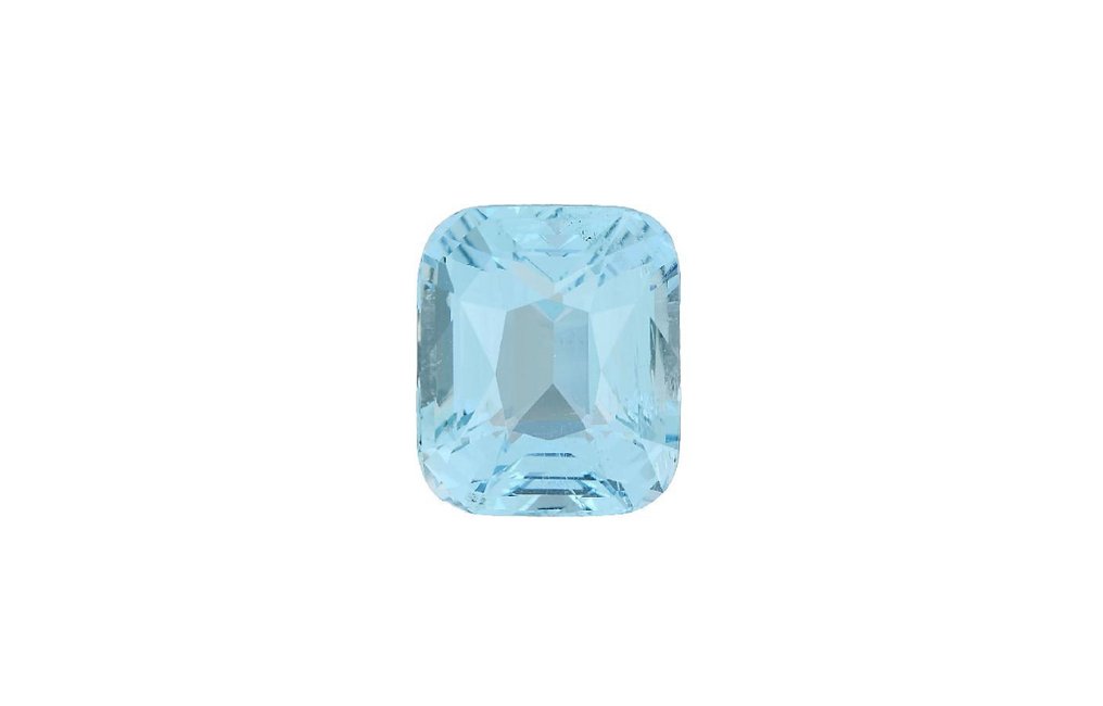 1 pcs  蓝色, 绿色 海蓝宝石  - 13.17 ct - 美国宝石研究院（GIA） #2.1