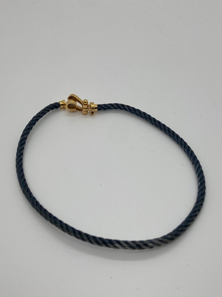 Fred - Bracelet manchette - 18 carats Or jaune, Acier #3.2