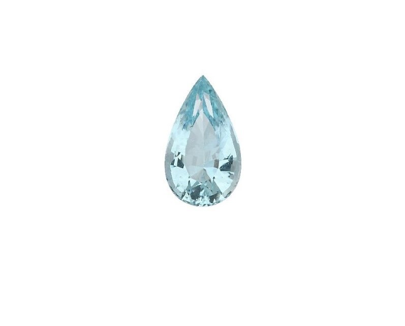 1 pcs  绿色, 蓝色 海蓝宝石  - 9.65 ct - 美国宝石研究院（GIA） #3.2