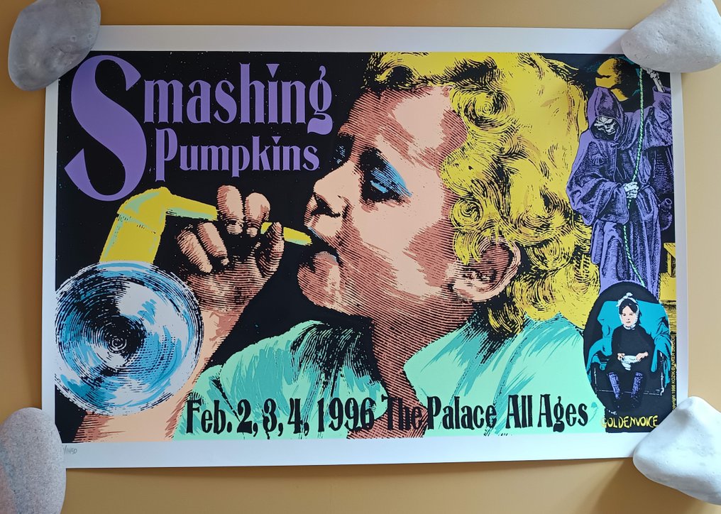 Frank Kozik - Smashing Pumpkins - 1996 The Palace All Ages - Limited Edition 596/1450 #1.0