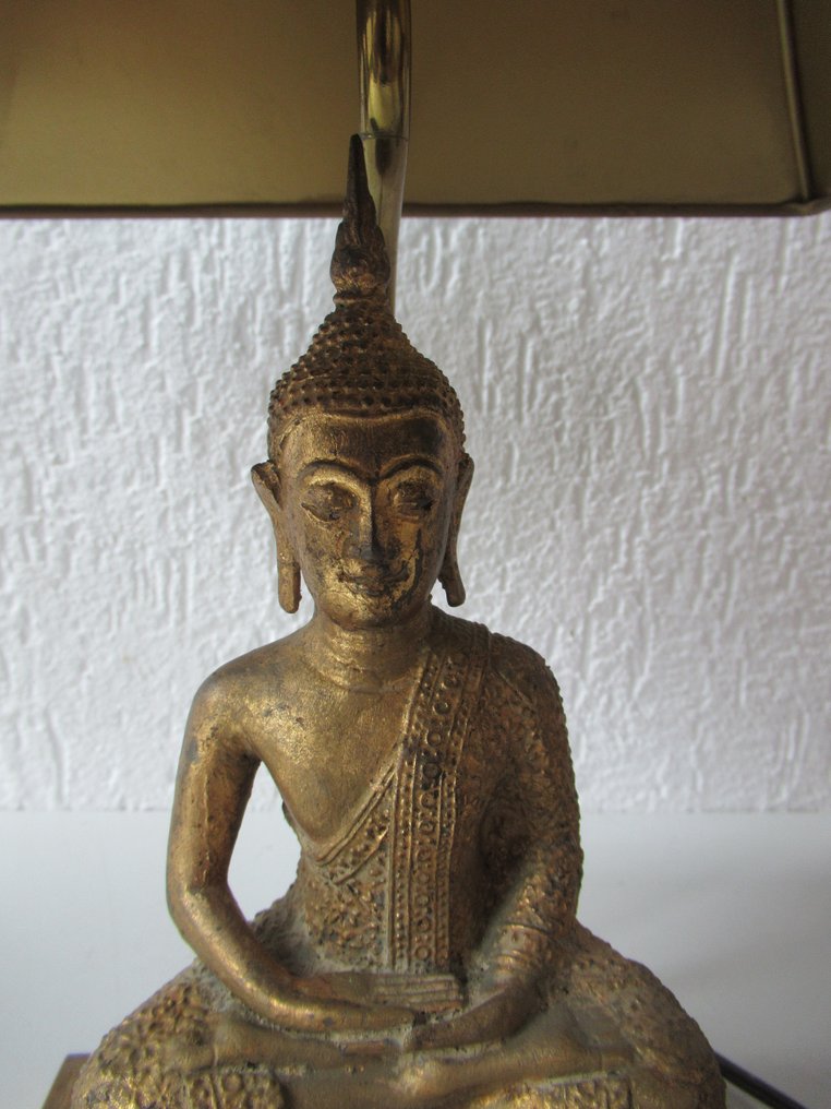 Lamppu - Buddha lamppu - Pronssikullattu #2.1