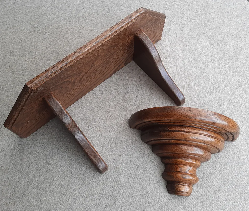 Shelf (2) - Oak - wand console, wall socket #1.0