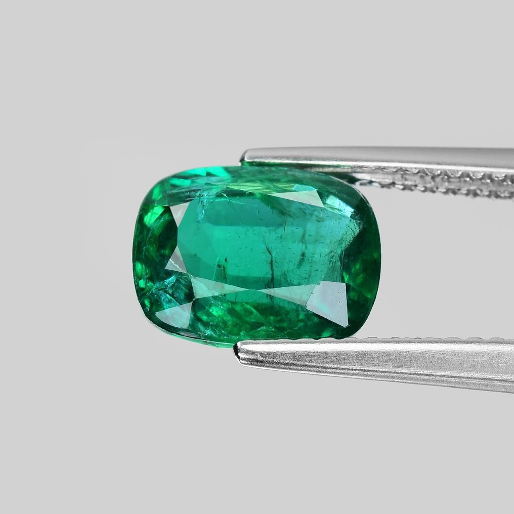 1 pcs Verde Smarald - 2.86 ct - Asociația internațională de pietre prețioase colorate (ICA GemLab) #1.0