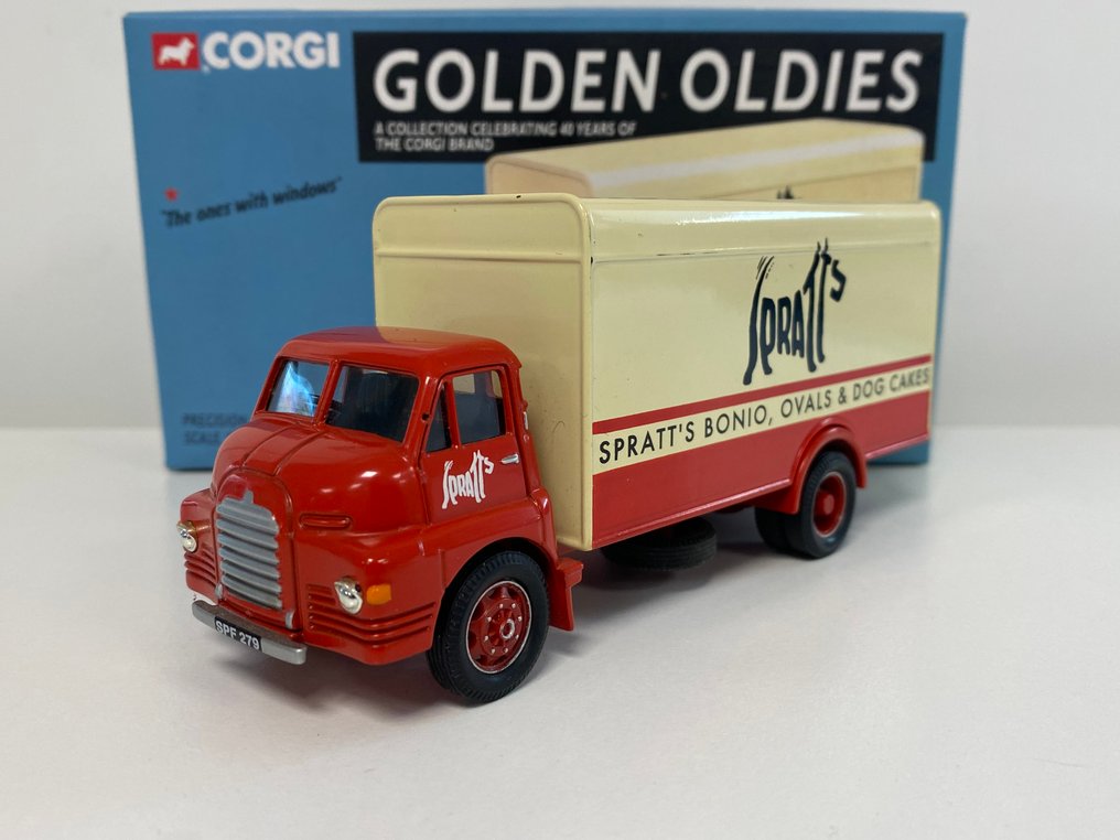 Corgi 1:43 - Camión a escala - Bedford S "Spratt's" - ¡Modelo superbe en edición limitada, agotada y numerada, 5439 de 10,000 ejemplares en el mundo! #3.2