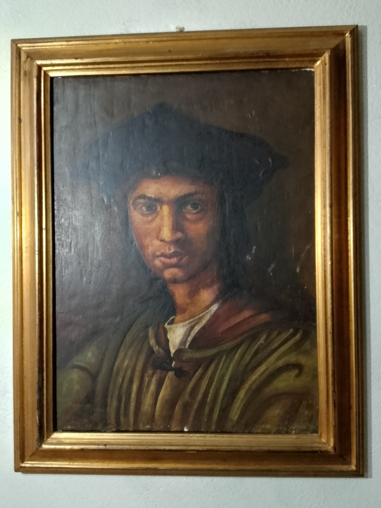 Scuola italiana (XX ), da Andrea del Sarto - Autoritratto - NO RESERVE #1.0