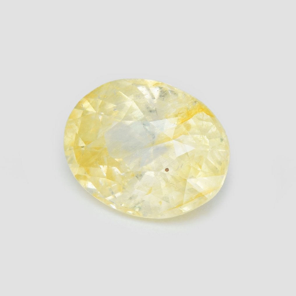黄色 蓝宝石 - 3.17 ct - 国际有色宝石协会(ICA GemLab) - 未加热的锡兰 #2.1