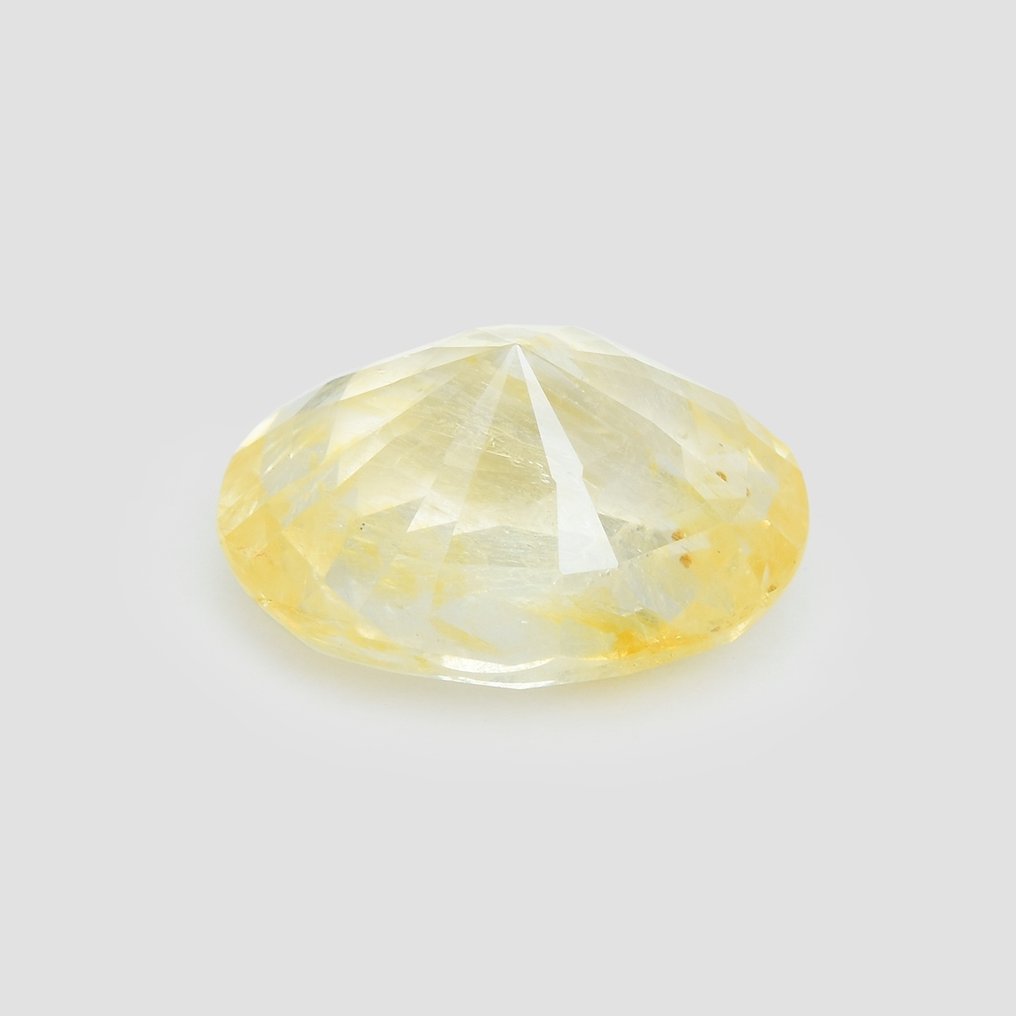 黄色 蓝宝石 - 3.17 ct - 国际有色宝石协会(ICA GemLab) - 未加热的锡兰 #3.2
