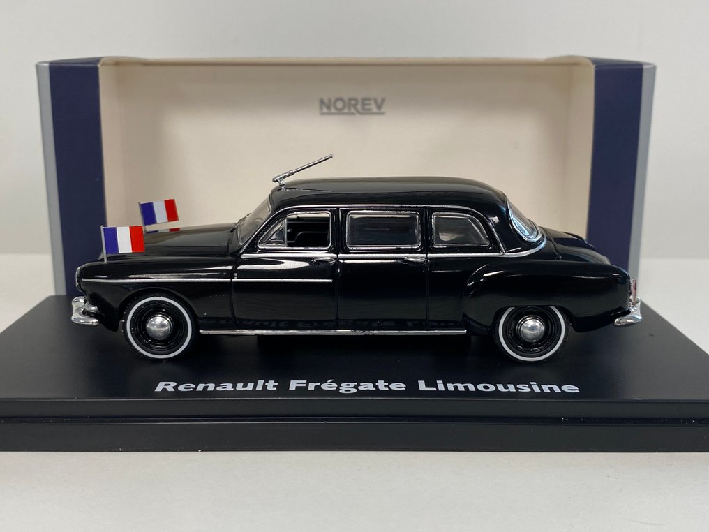 Norev 1:43 - Model samochodu - Renault Frégate Limousine Présidentielle De Gaulle 1957 - Wspaniały model w limitowanej i wyprzedanej edycji #4.3